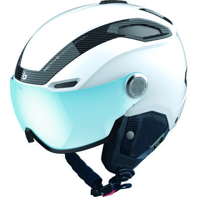 V-LINE CARBON, White Matte-Photochromic Blue Cat 1 to 3, hi-res